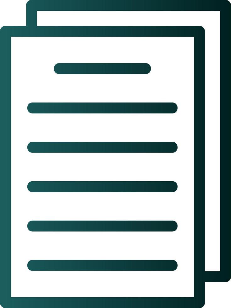 Copy Vector Icon Design