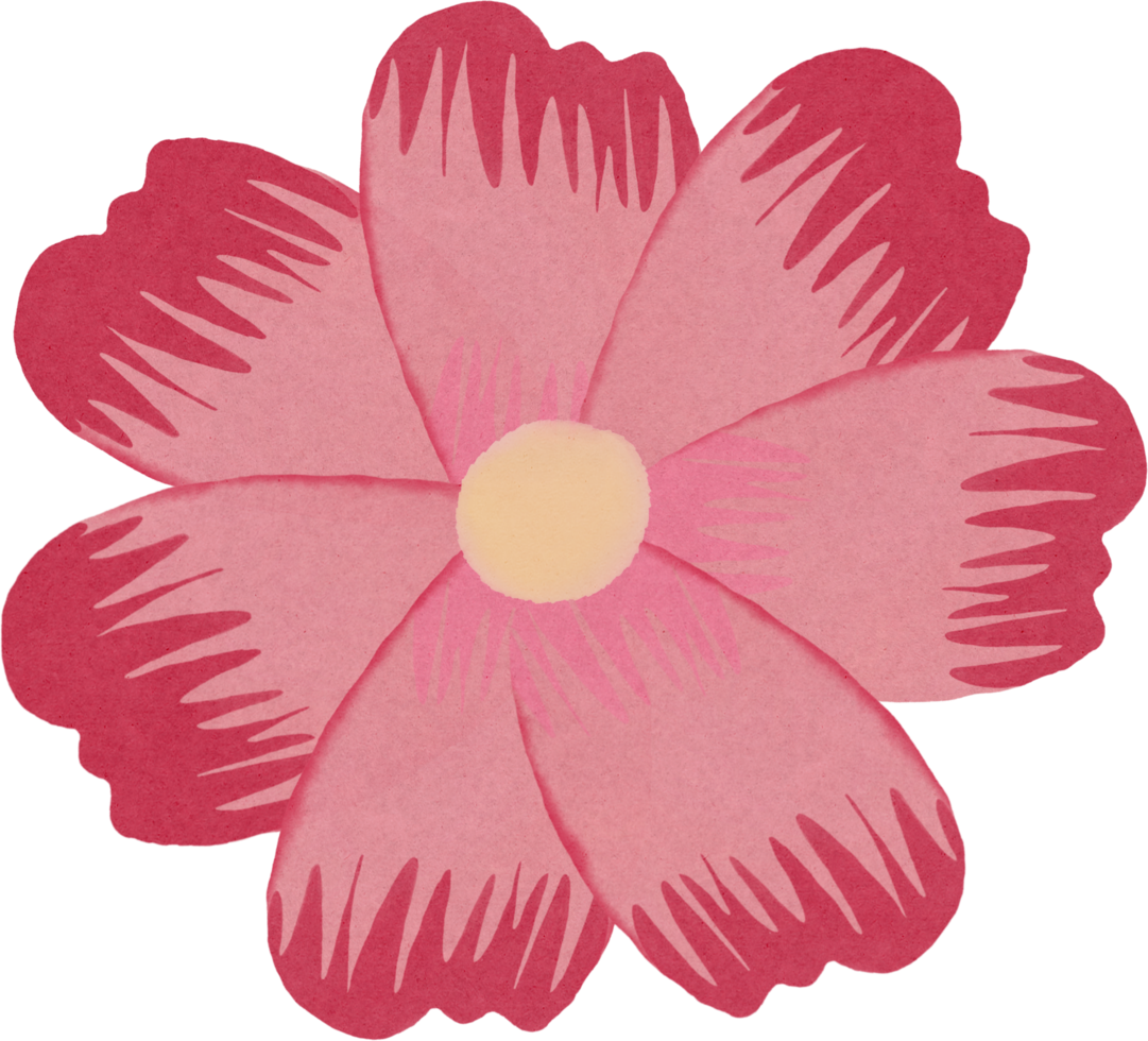 pintura de flor de sakura. png