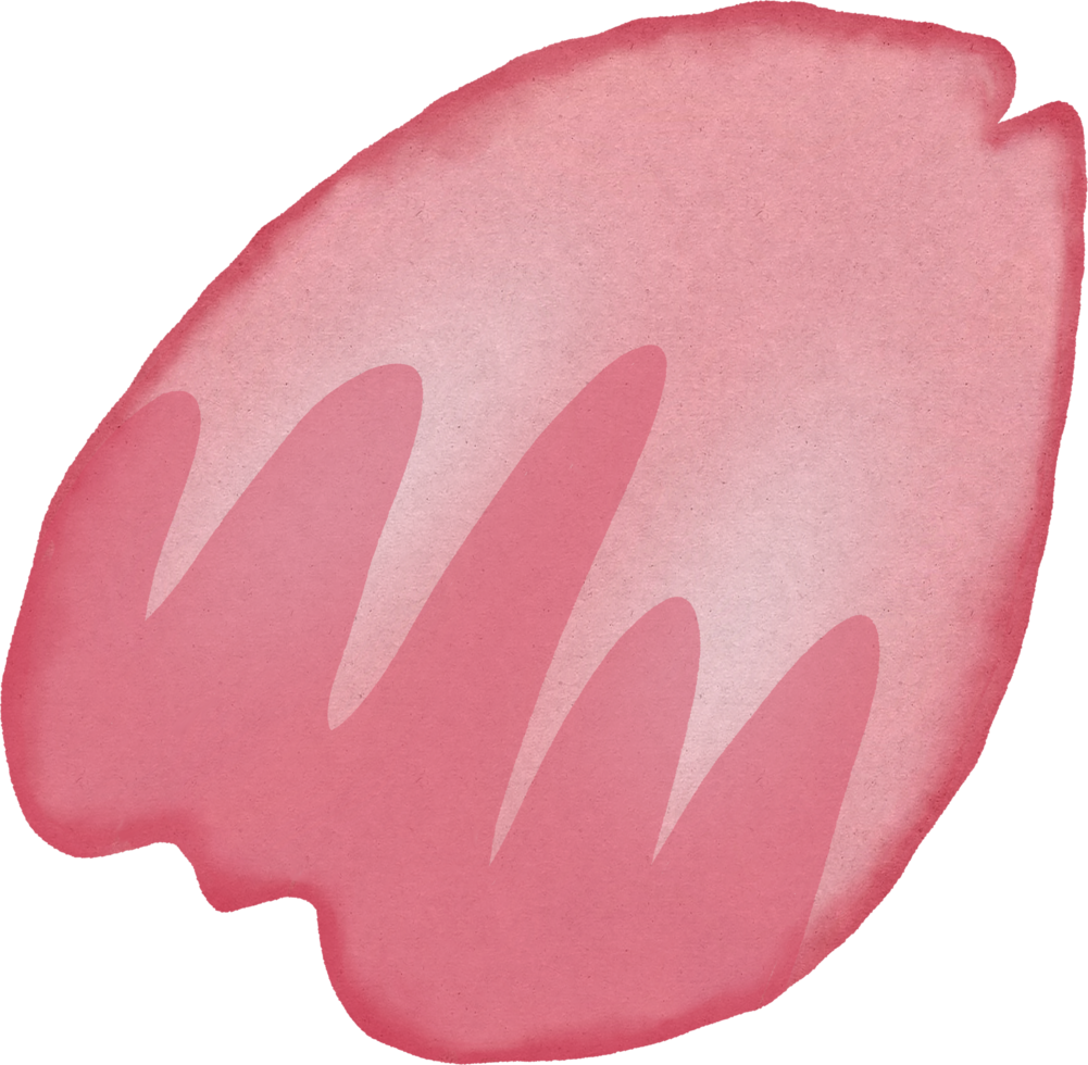 Pink sakura lobes png
