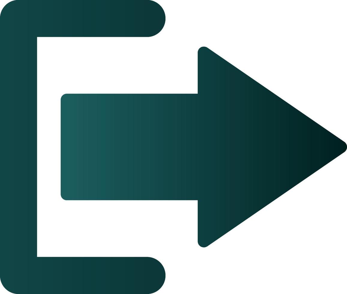 Log Out Vector Icon Design