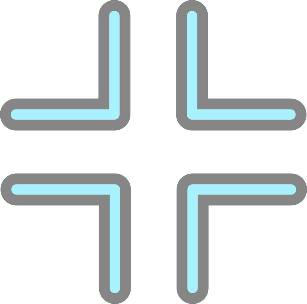 Minimize Vector Icon Design