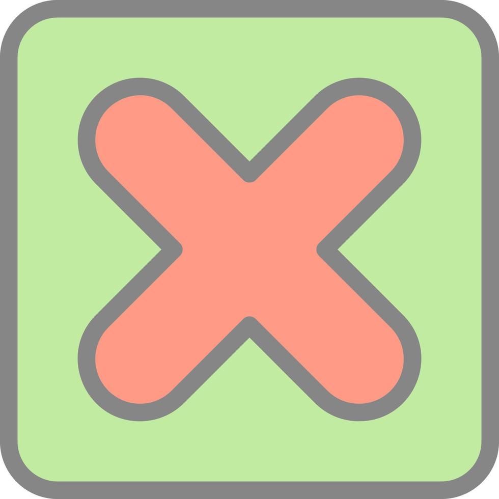 Delete Vector Icon Design