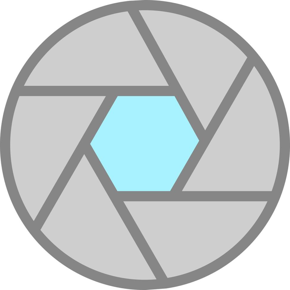 Aperture Vector Icon Design