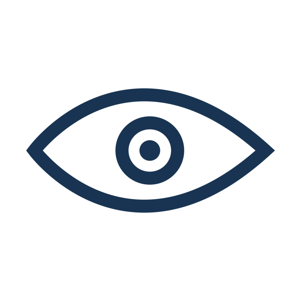 Eye Icon, Transparent Eye Icon png