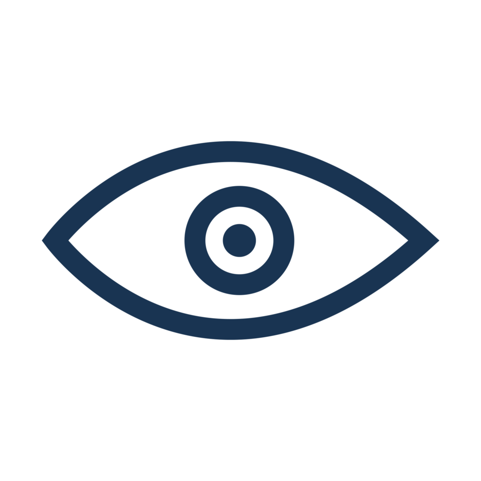 Eye Icon, Transparent Eye Icon png