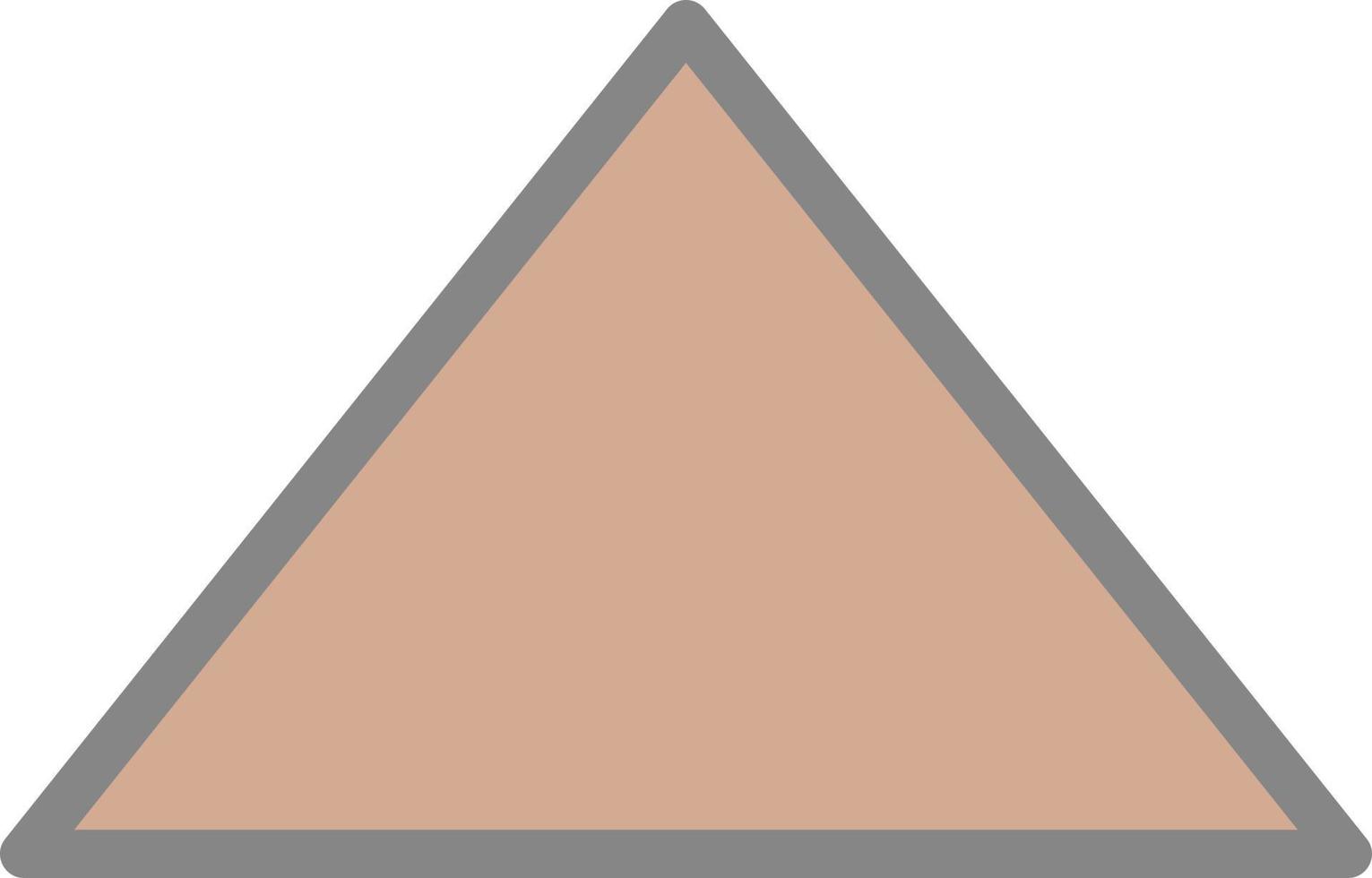 Triangle Vector Icon Design