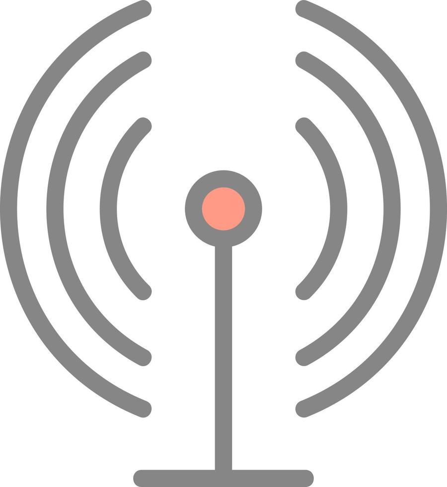 Antenna Vector Icon Design