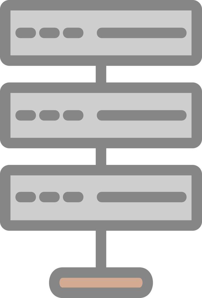 Server Vector Icon Design