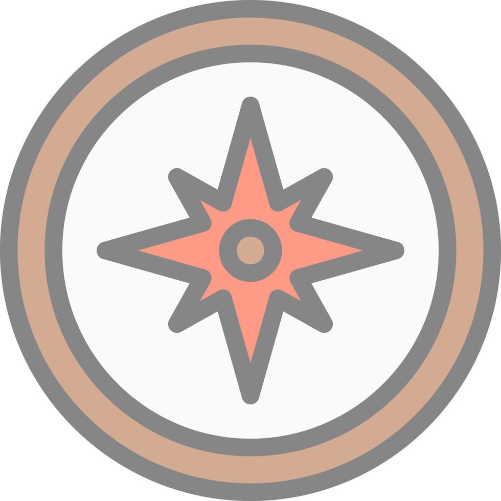 Compass Vector Icon Design