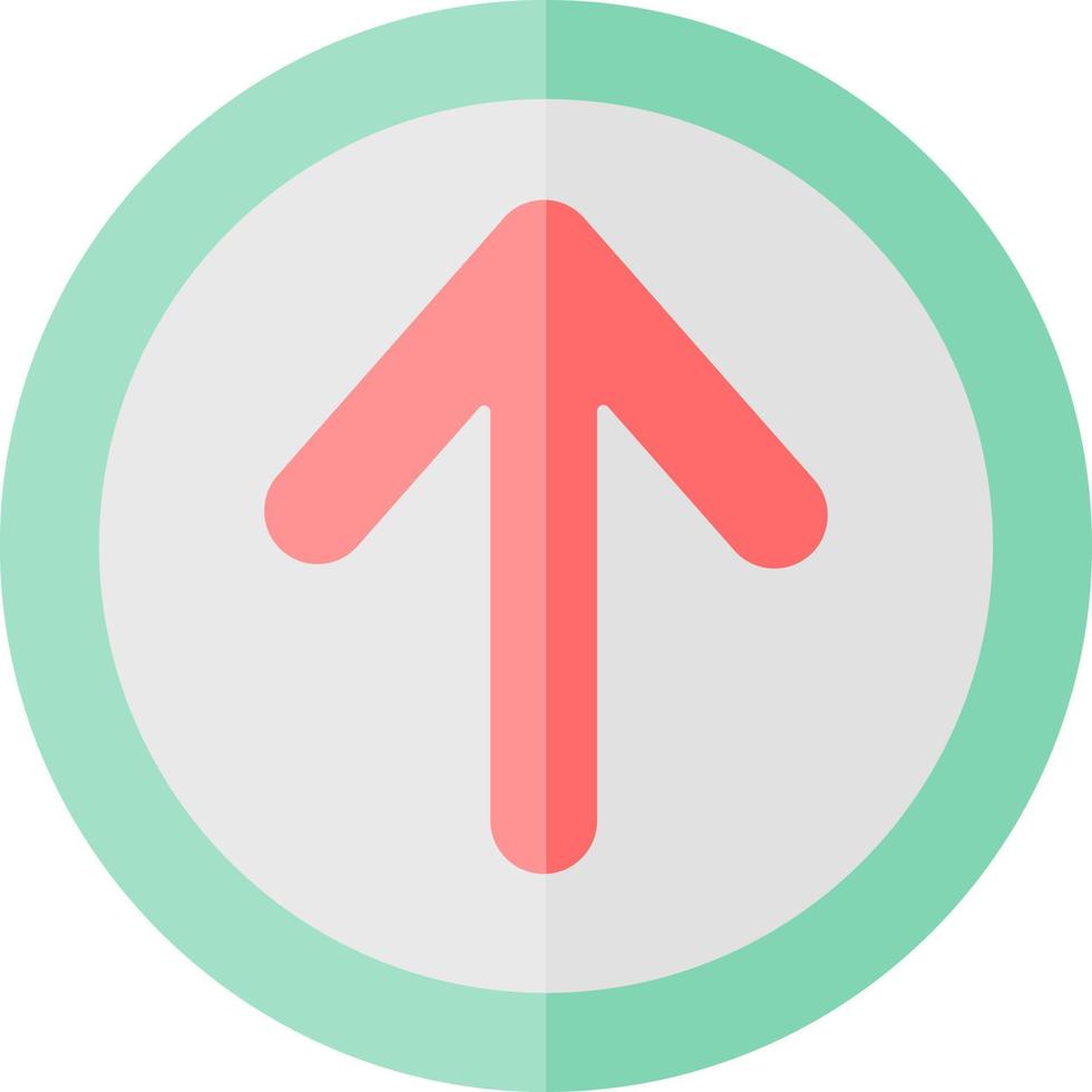 Arrow Up Vector Icon Design
