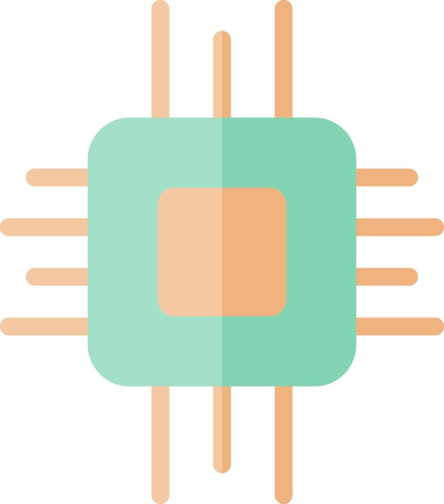 diseño de icono de vector de cpu