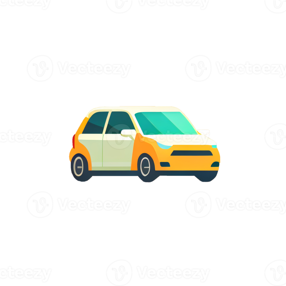 Modern flat design of Transport public transportable vehicle for transportation in city. png