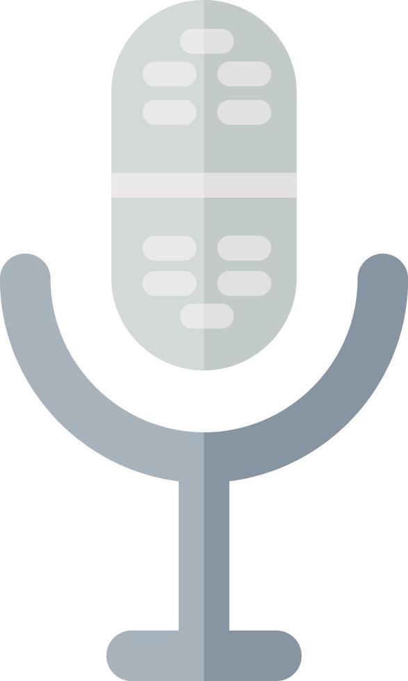 Mic Vector Icon Design
