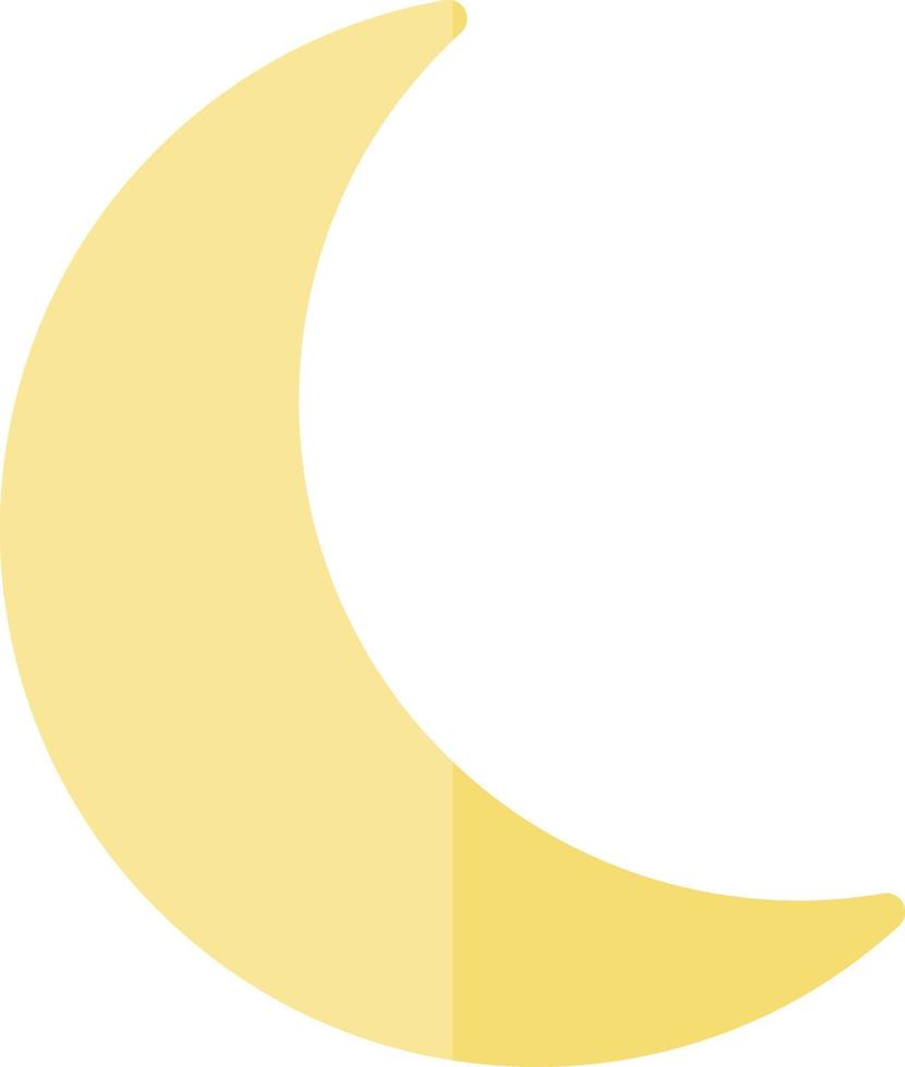 diseño de icono de vector de luna