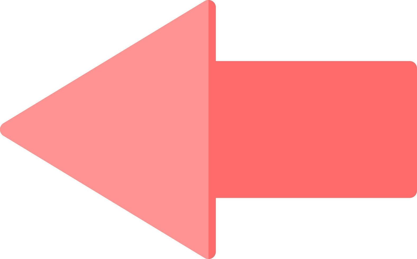 Left Vector Icon Design