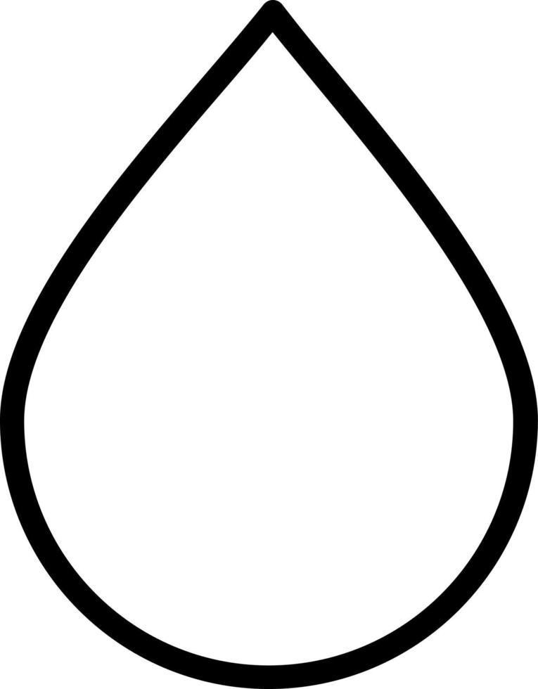 Droplet Vector Icon Design