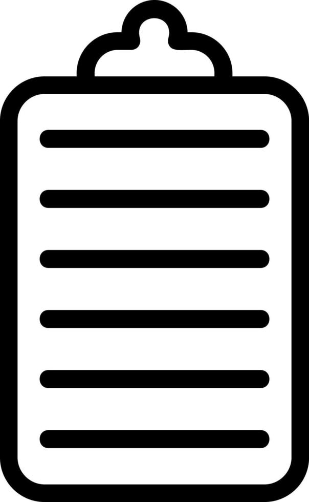 Clipboard Vector Icon Design