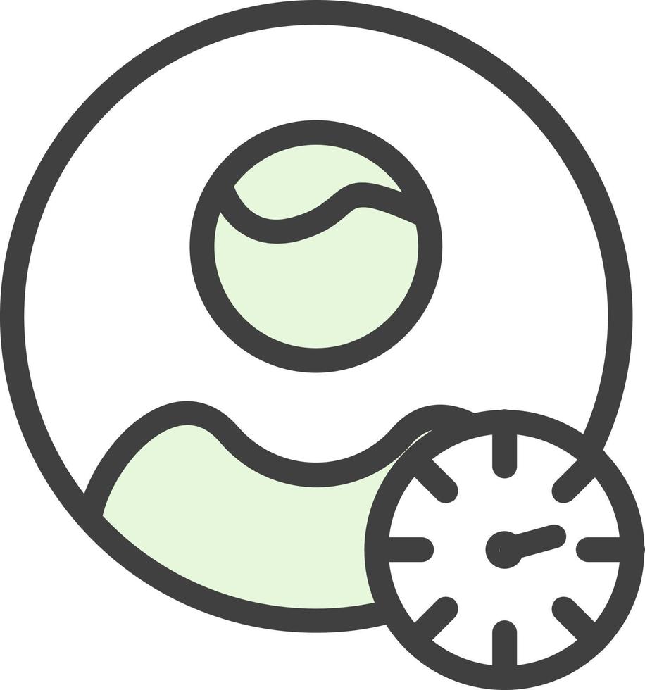 User Times Vector Icon Design