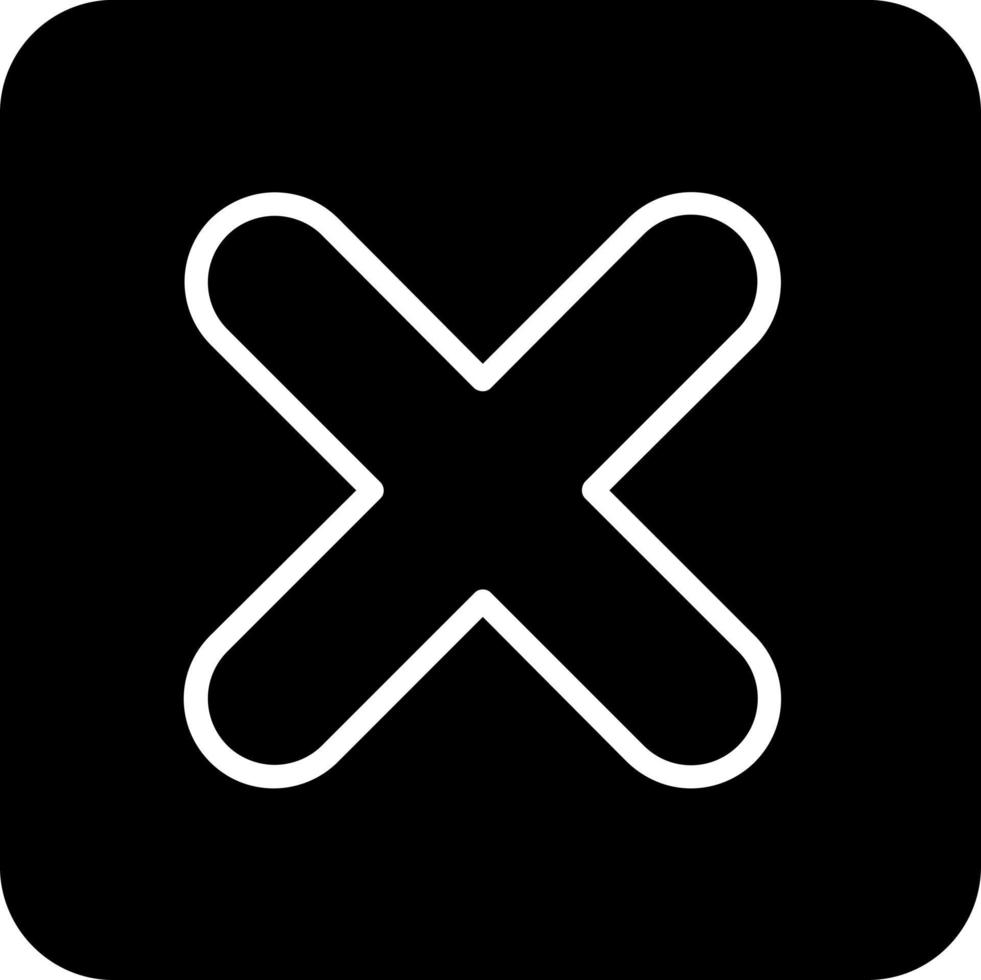 Delete Vector Icon Design