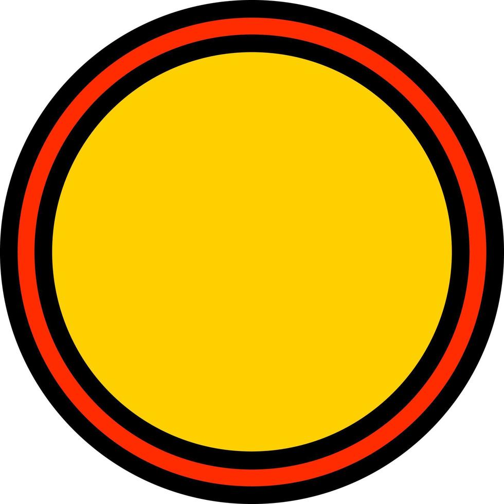 Circle Vector Icon Design