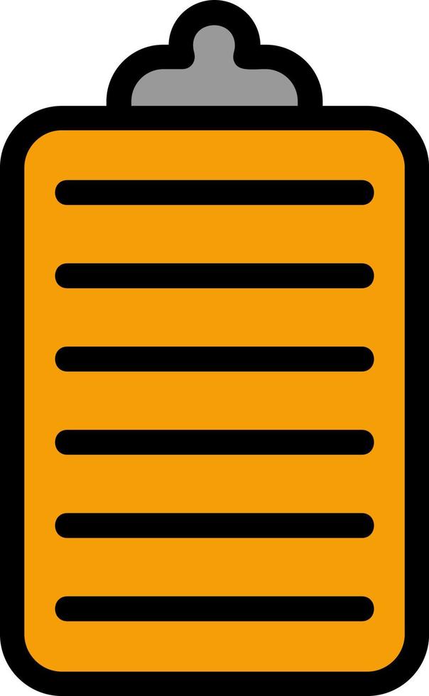 Clipboard Vector Icon Design