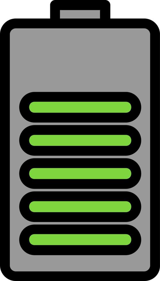 Battery Vector Icon Design