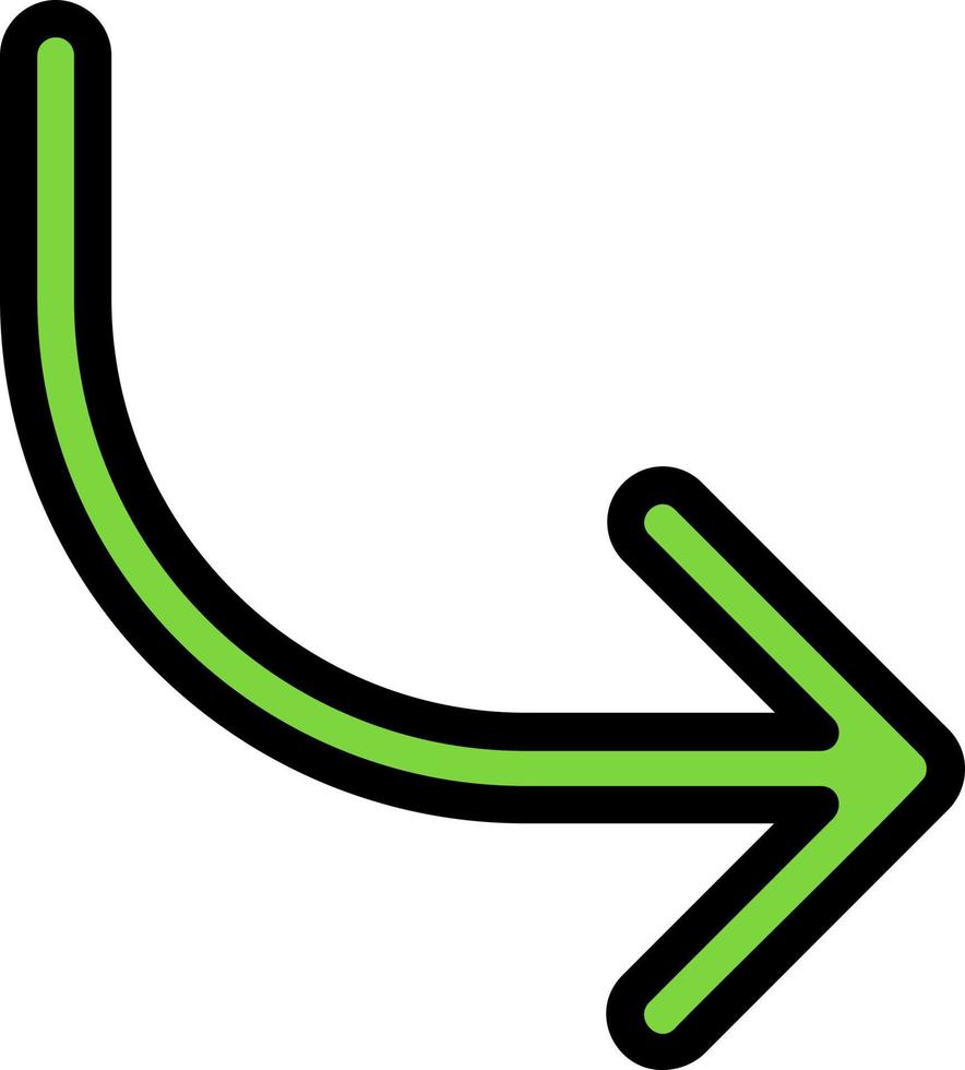 Left Vector Icon Design