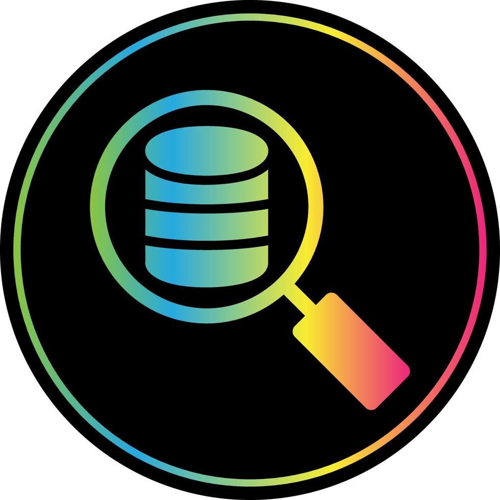 Data Insight Vector Icon Design