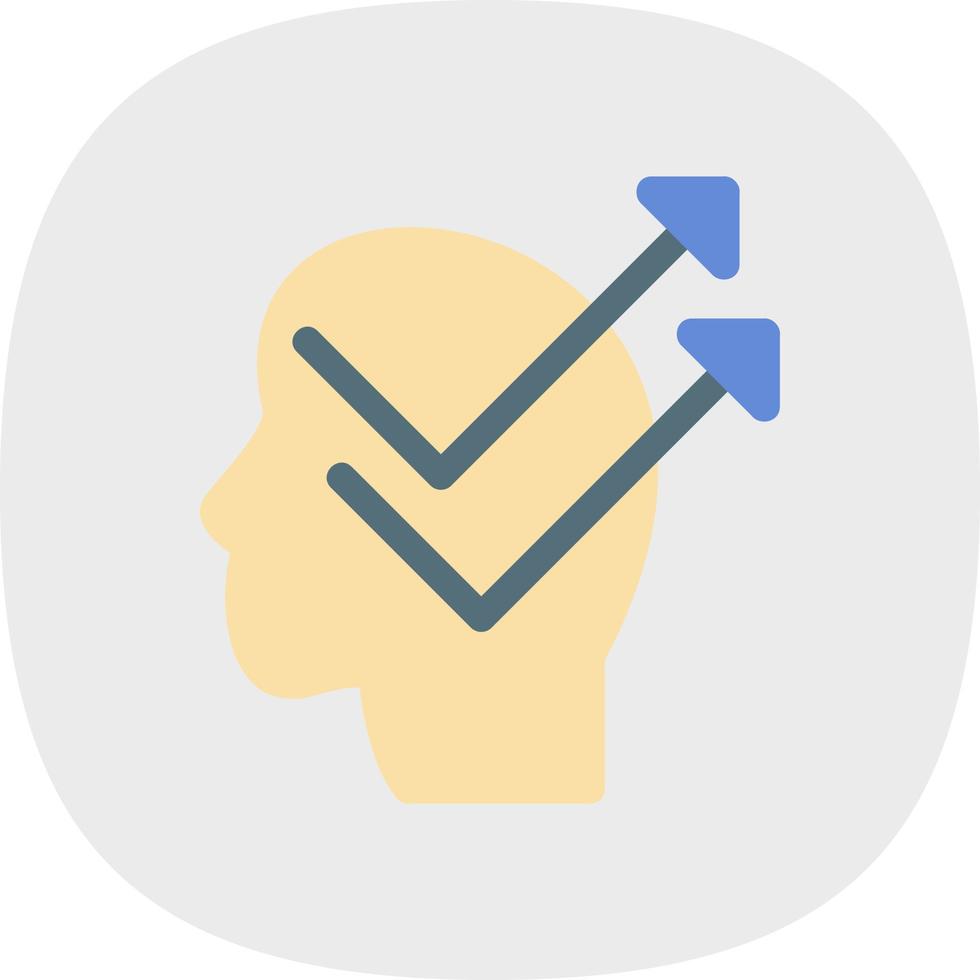 Knowledge Extraction Vector Icon Design