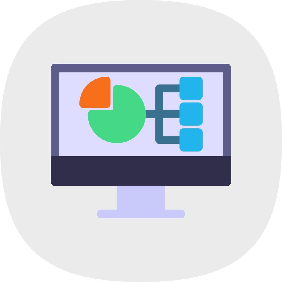 Data Visualization Vector Icon Design