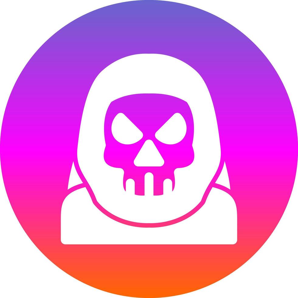 Grim Reaper Vector Icon Design