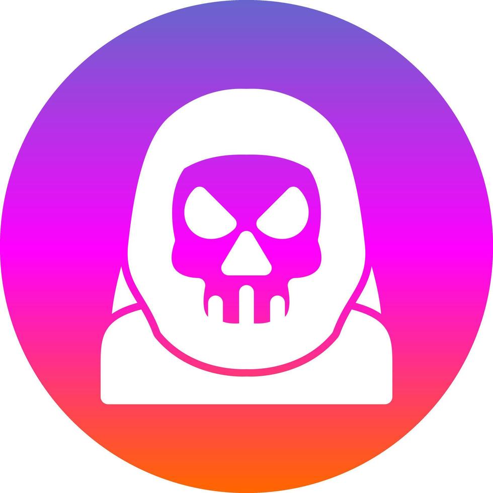 Grim Reaper Vector Icon Design