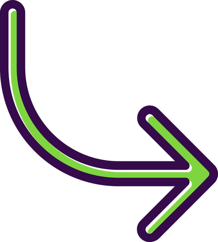 Left Vector Icon Design