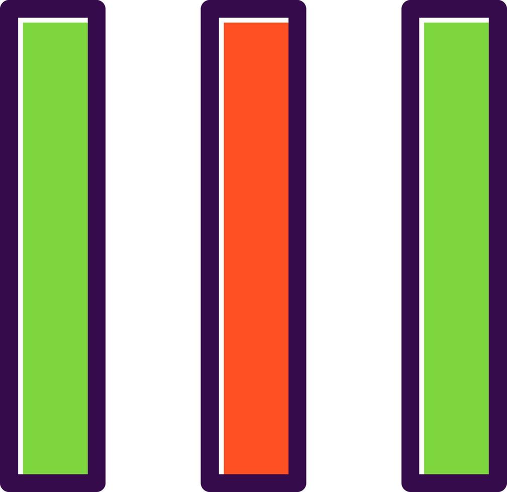 Vertical Vector Icon Design