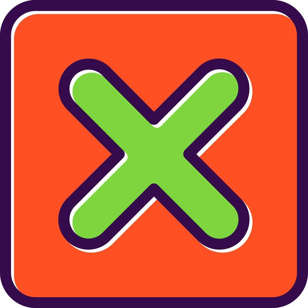 Delete Vector Icon Design