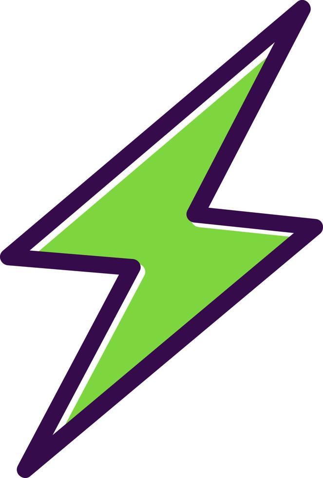 Zap Vector Icon Design