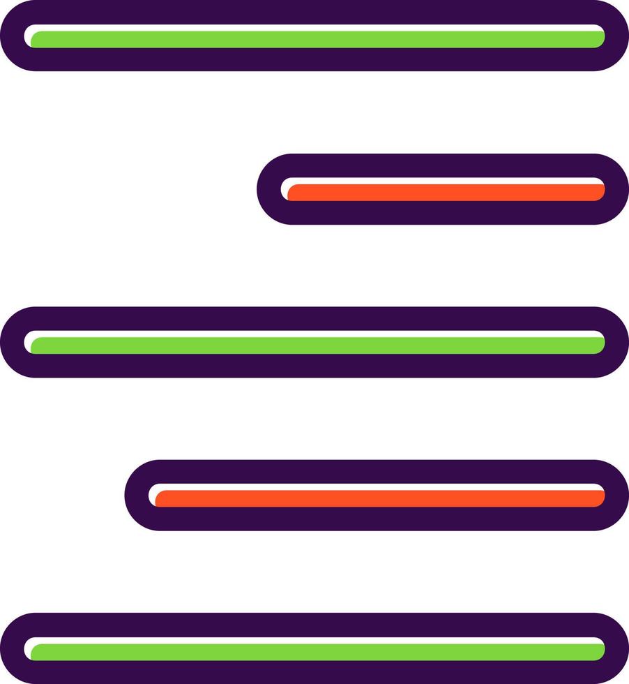 Align Vector Icon Design