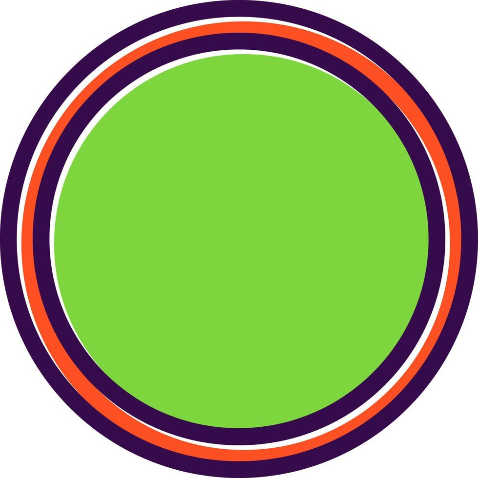 Circle Vector Icon Design