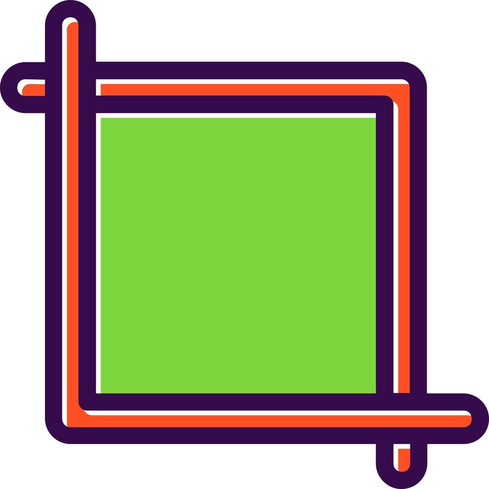 Crop Vector Icon Design