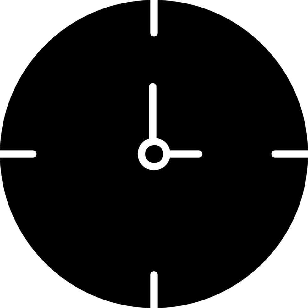 diseño de icono de vector de reloj