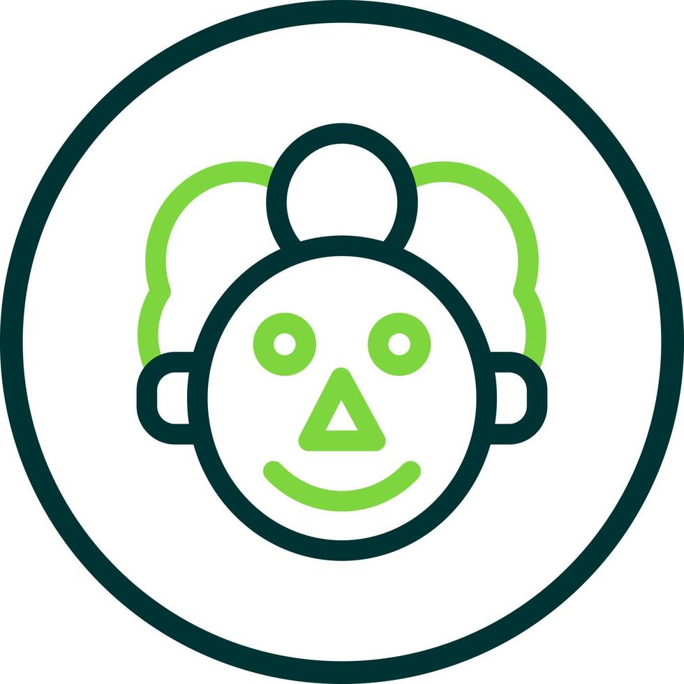 Clown Vector Icon Design