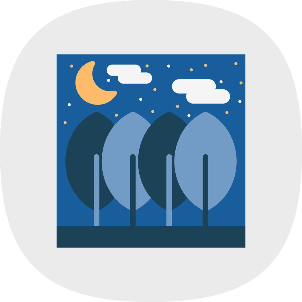 diseño de icono de vector de bosque