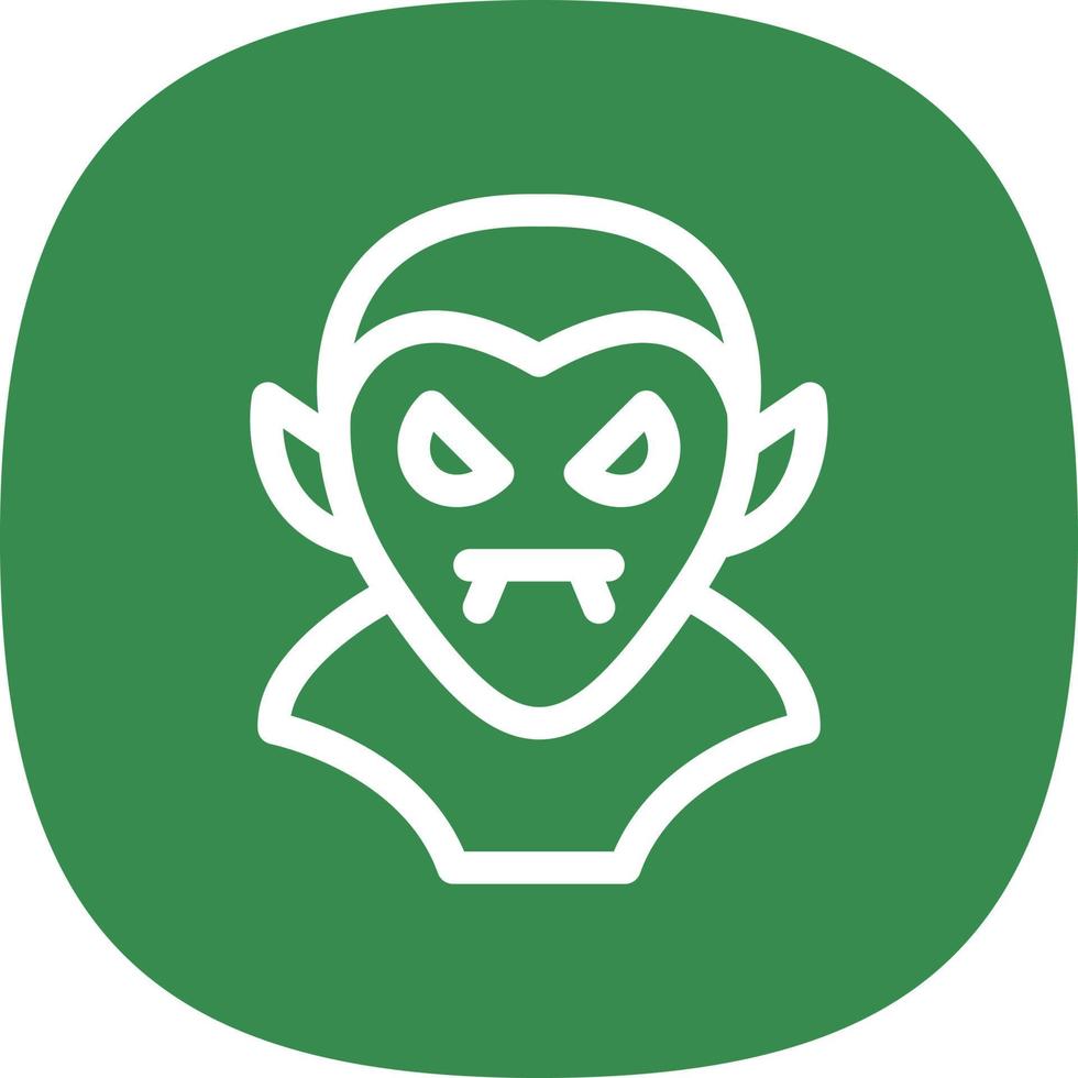 Dracula Vector Icon Design
