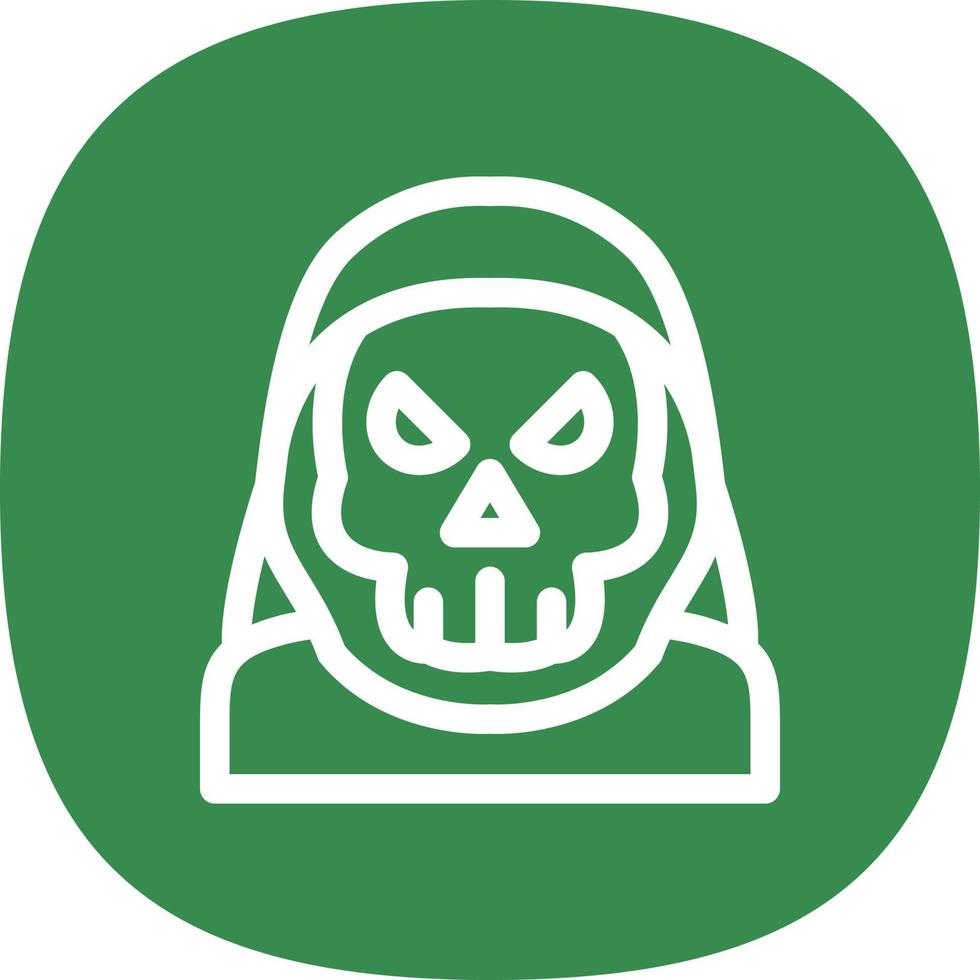 Grim Reaper Vector Icon Design