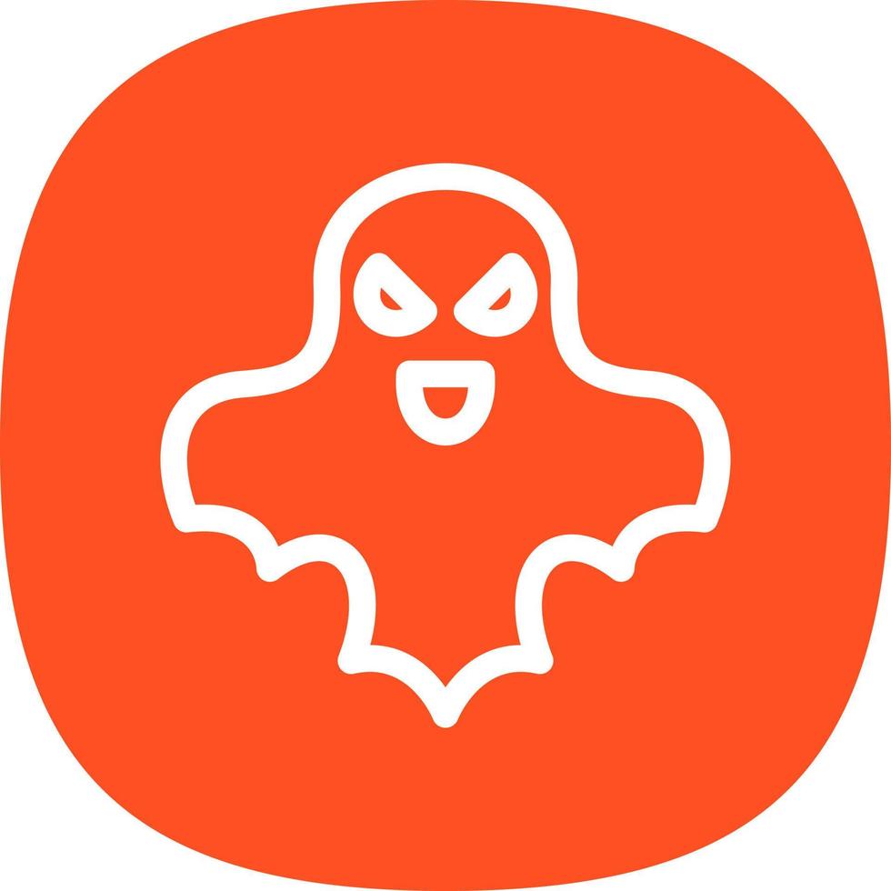 diseño de icono de vector fantasma