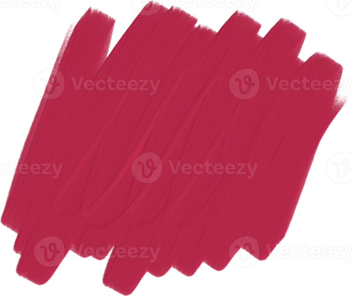 oil brush stroke viva magenta color of the year textured badge background png