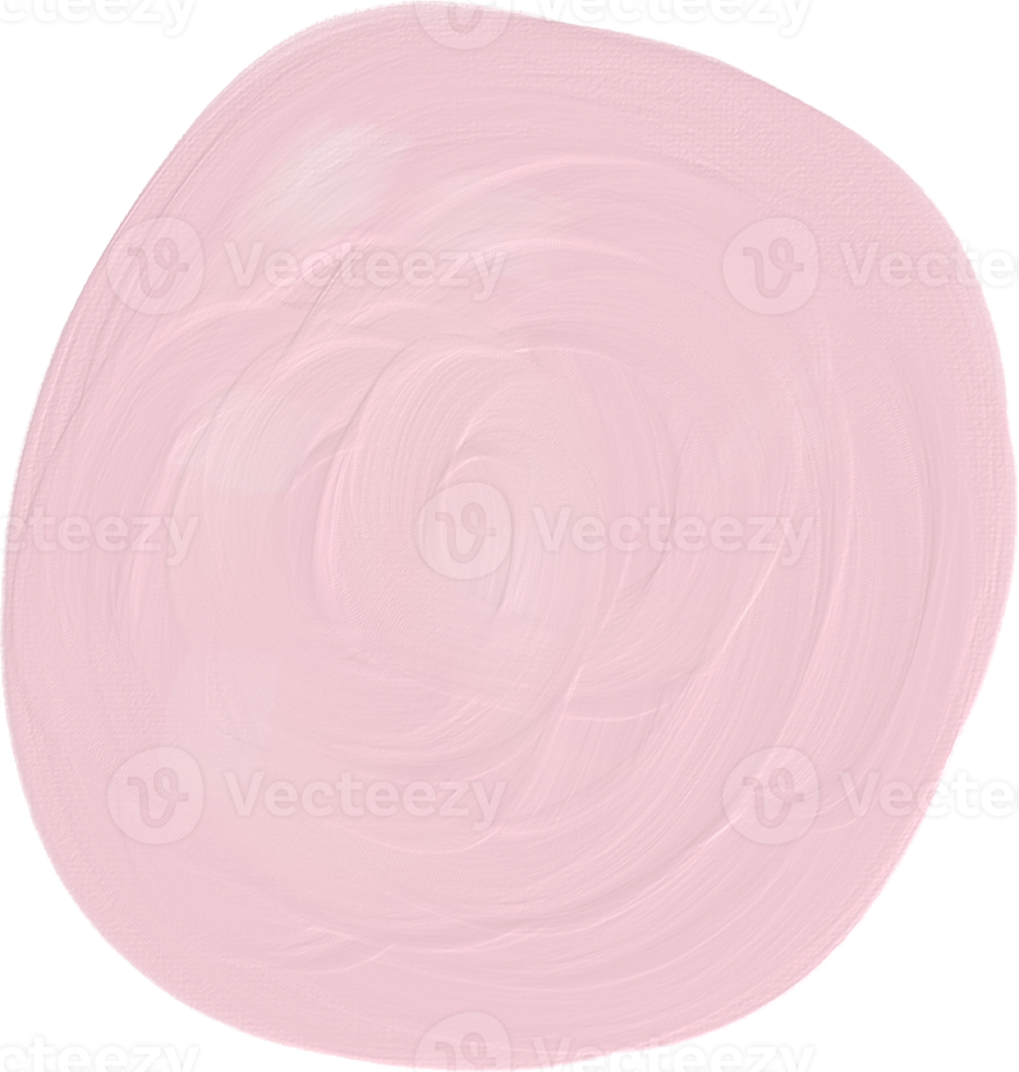 distintivo de traçado de pincel de óleo rosa fundo texturizado grunge png