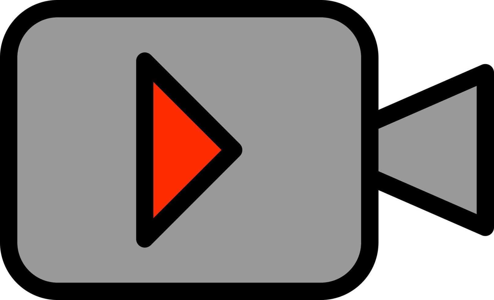 Video Vector Icon Design