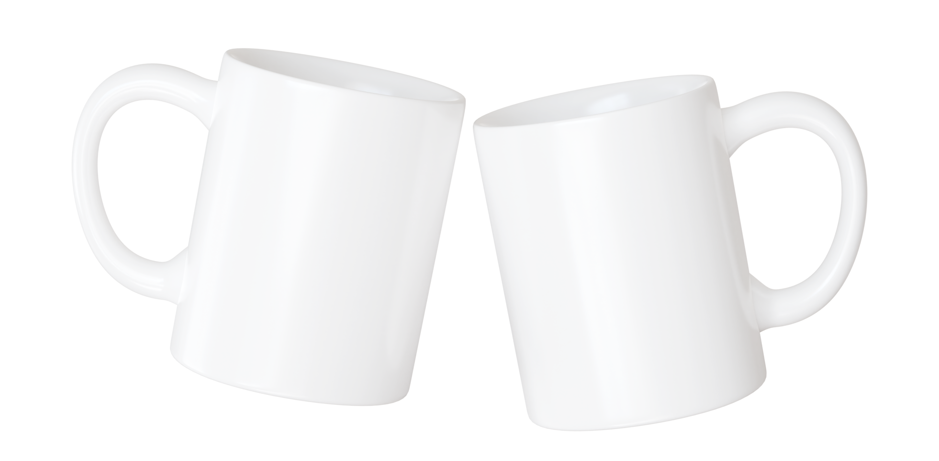 2 Sublimation Mug Templates Png, PNG File for Sublimation