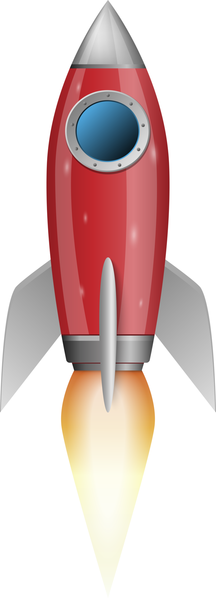 Red rocket ship launch 15339423 PNG